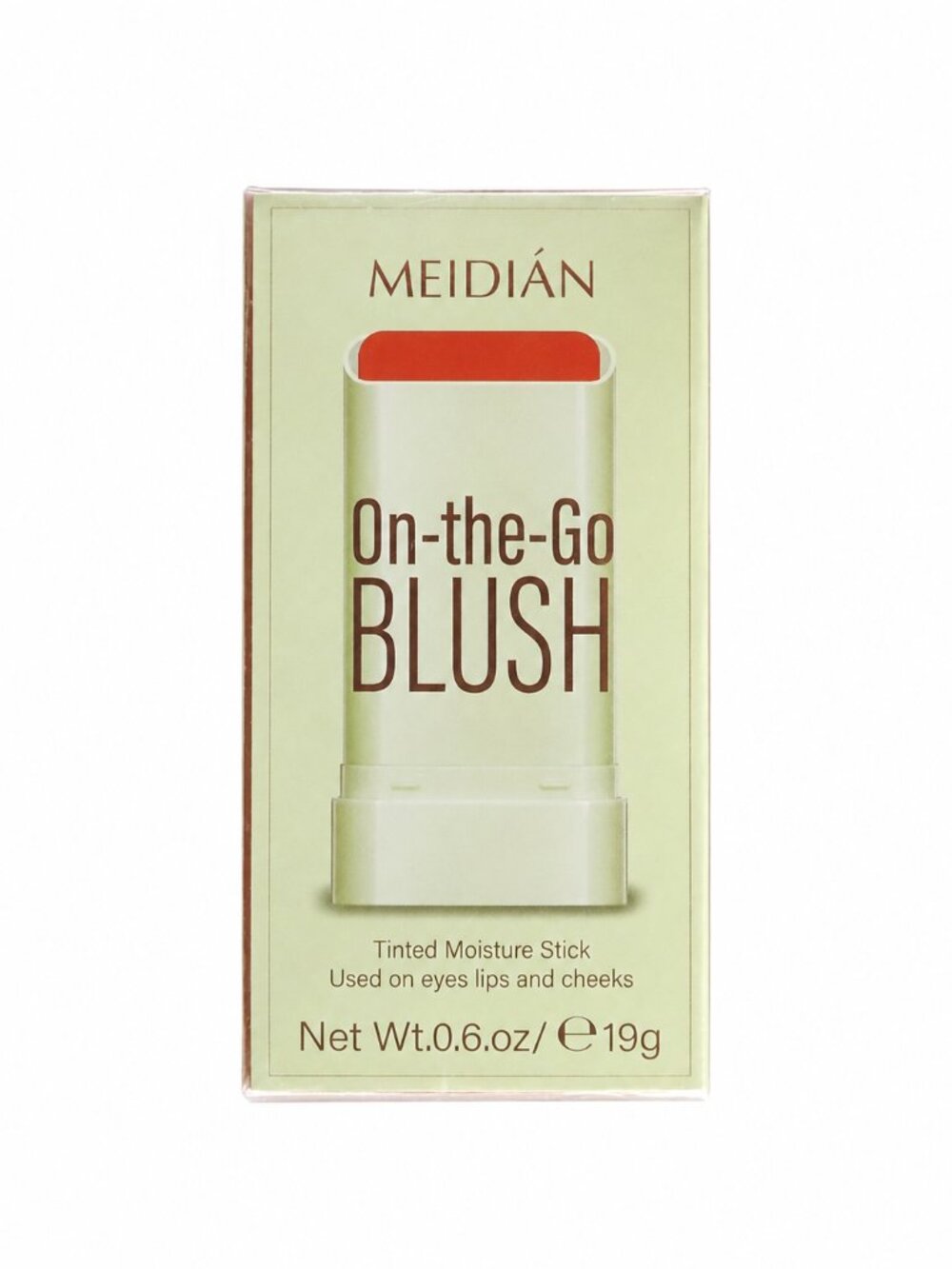 NEW MEIDIAN On-the-Go Blush Tinted Moisture Stick Eyes Lips Cheeks 19g